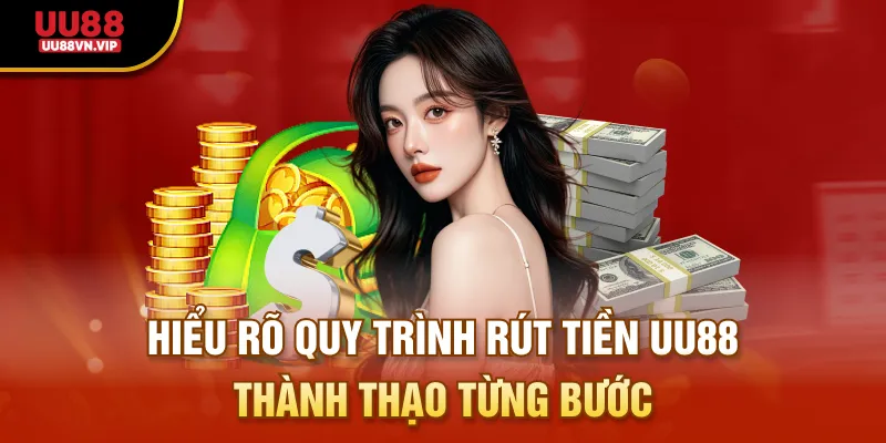 Hiểu rõ quy trình rút tiền UU88  thành thạo từng bước