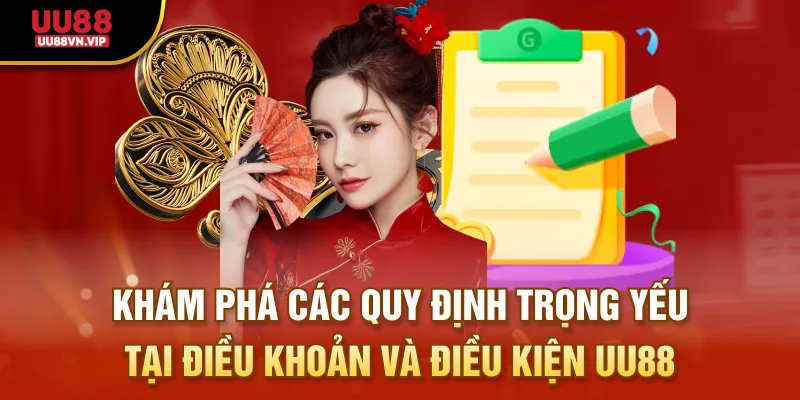 Khám phá các quy định trọng yếu tại điều khoản và điều kiện UU88